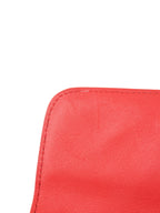 Chanel Red Quilted Two-tone CC Flap Bag.