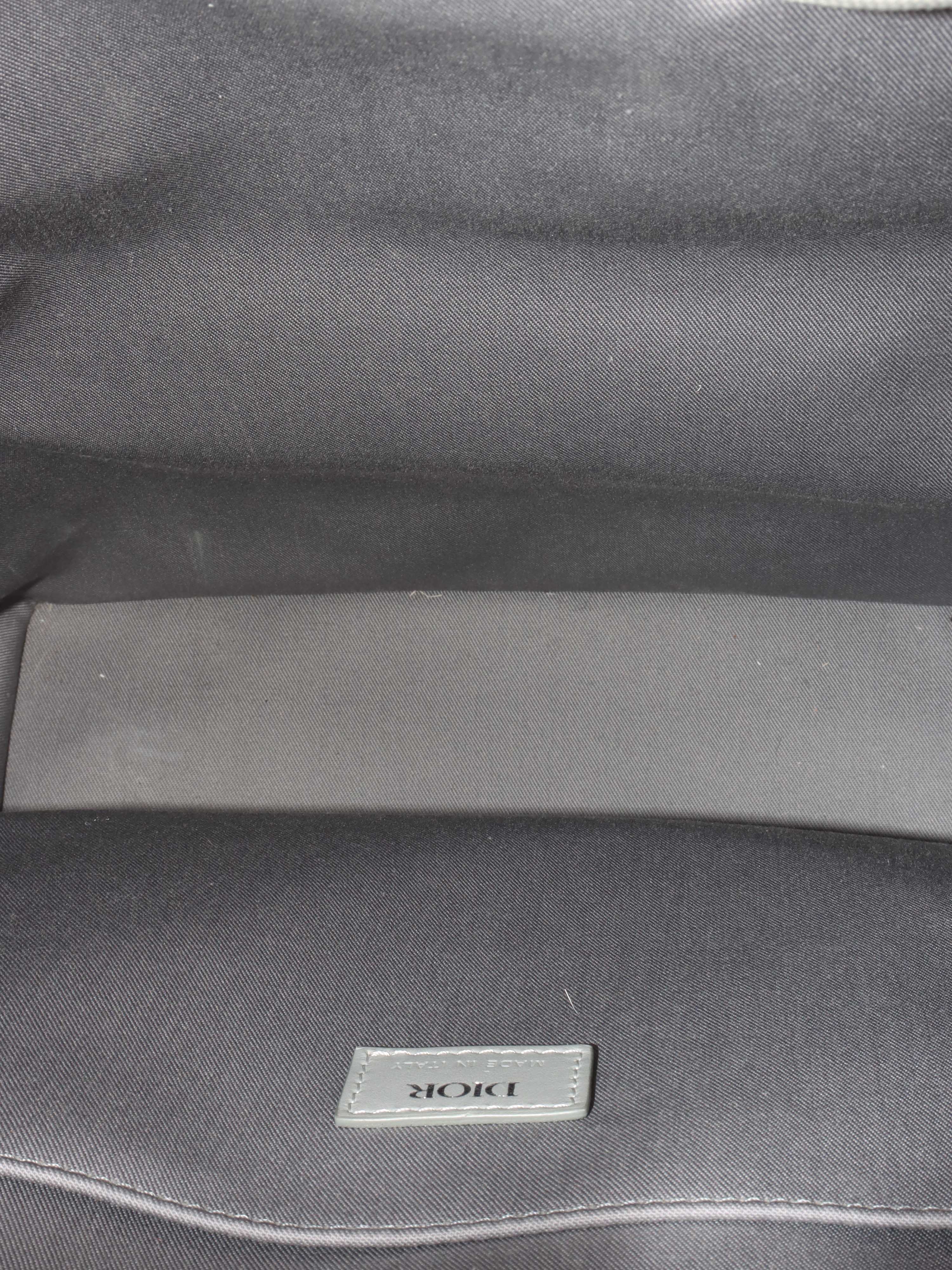 Dior Silver 'Hit The Road' Backpack.