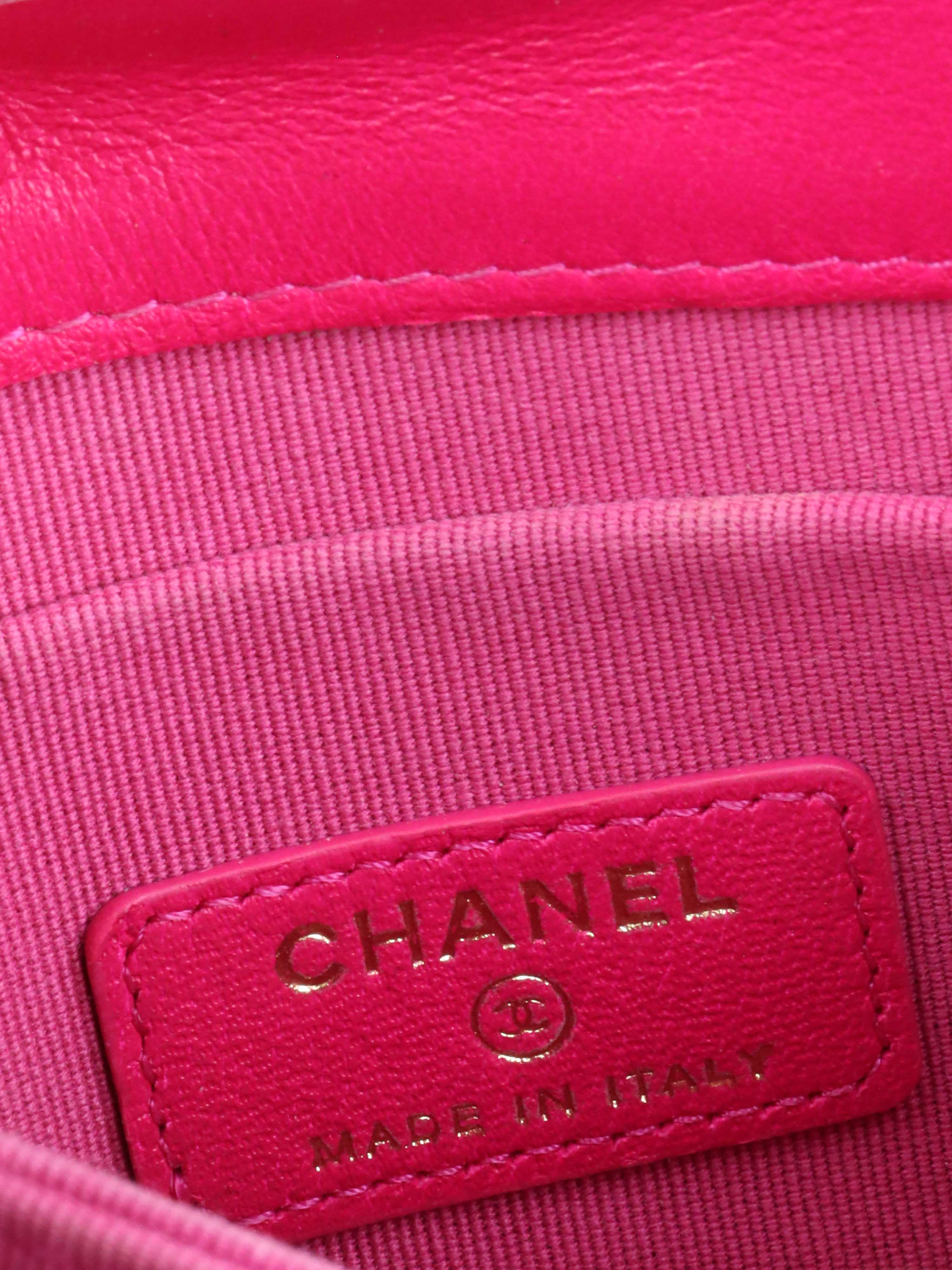 Chanel Pink Trendy CC Bag.