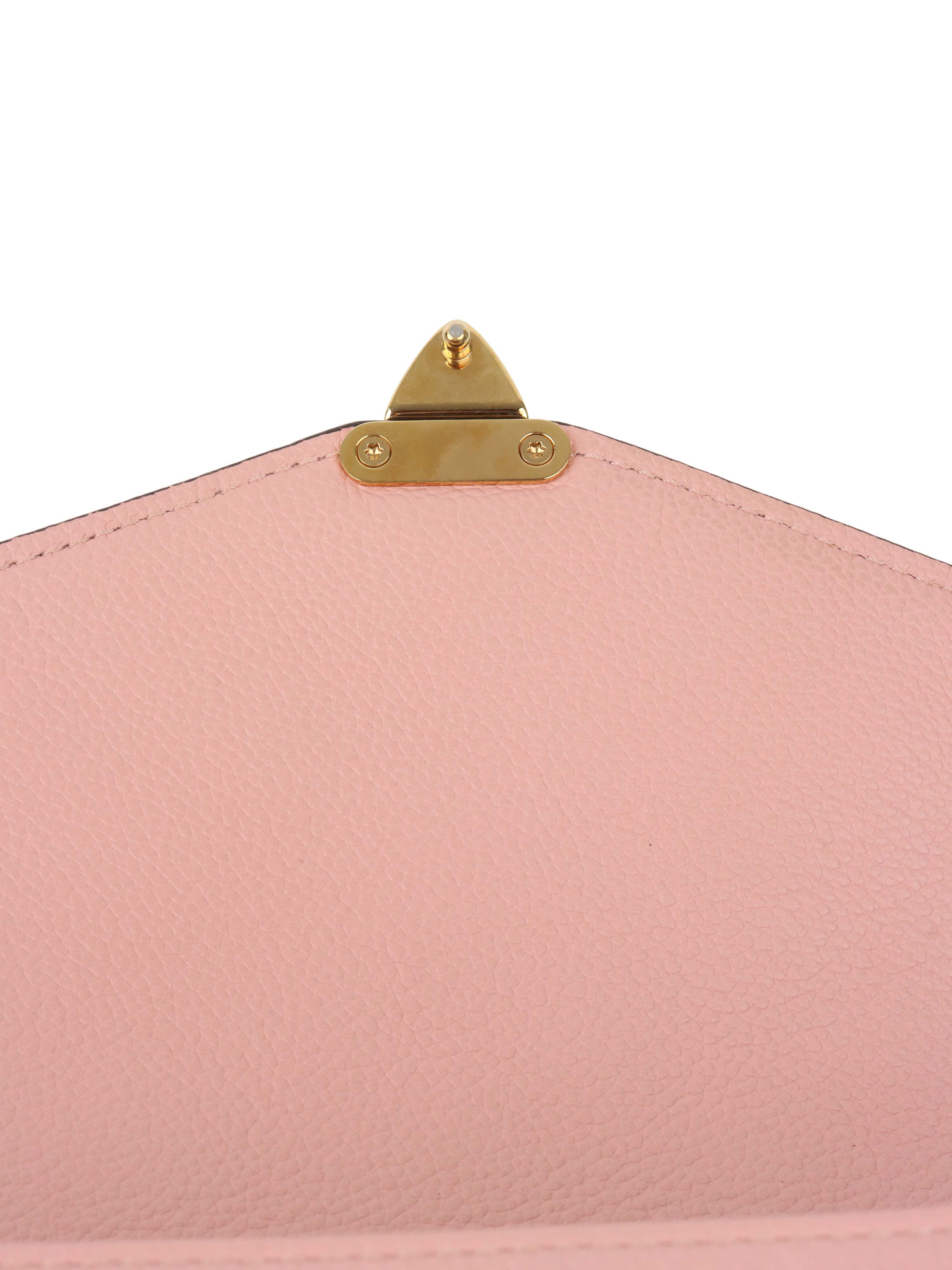 Louis Vuitton Pink Monogram Empreinte Leather Metis