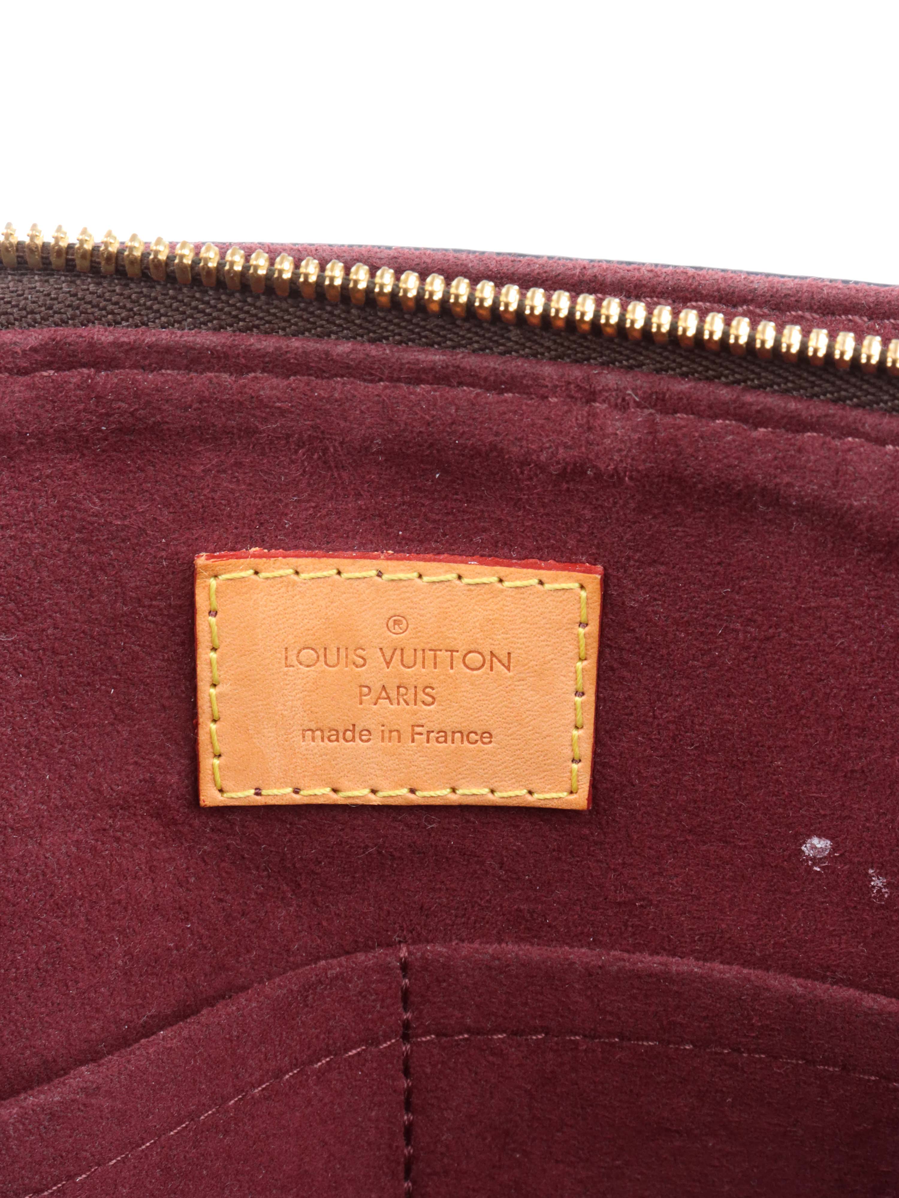 Louis Vuitton Monogram MM Flower Zipped Tote