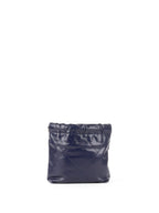 Chanel Mini 22 Navy Shiny Calfskin Quilted Bag