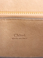 Chloe Medium Suede Mustard Faye Bag.