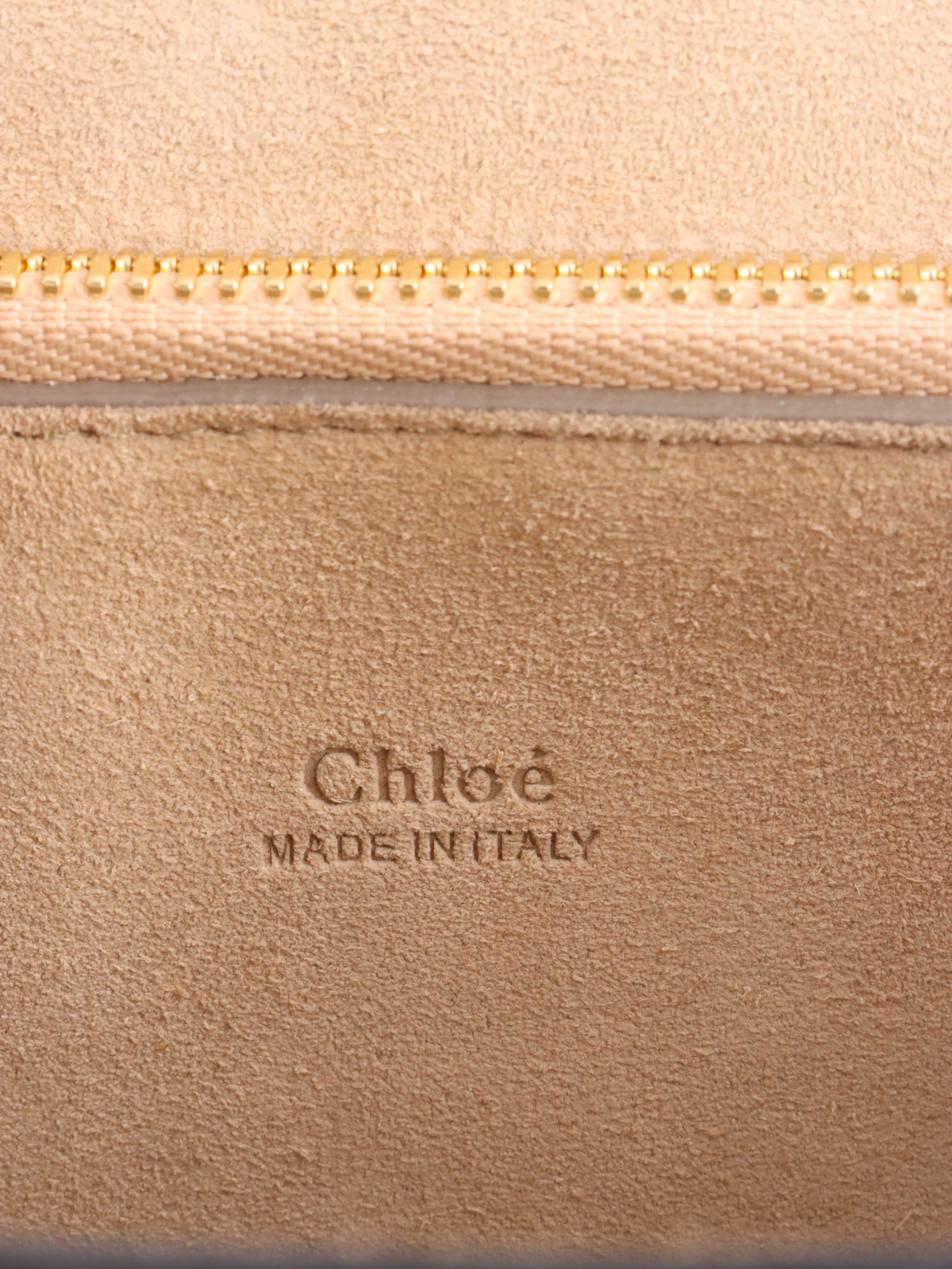 Chloe Medium Suede Mustard Faye Bag.