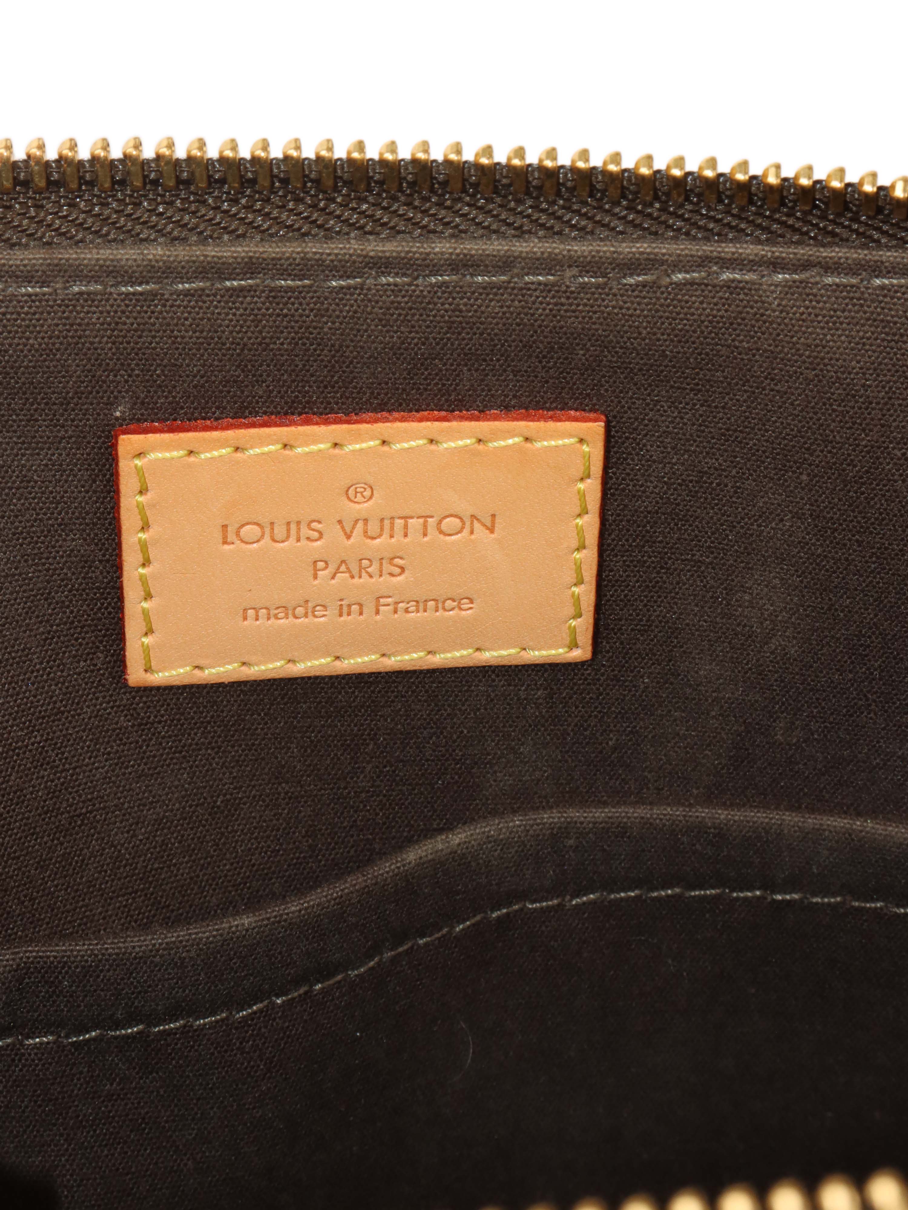 Louis Vuitton Vernis Bellevue Bag Paten.