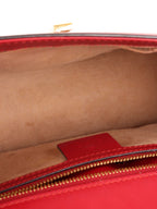 Gucci Red Medium Sylvie Bag.