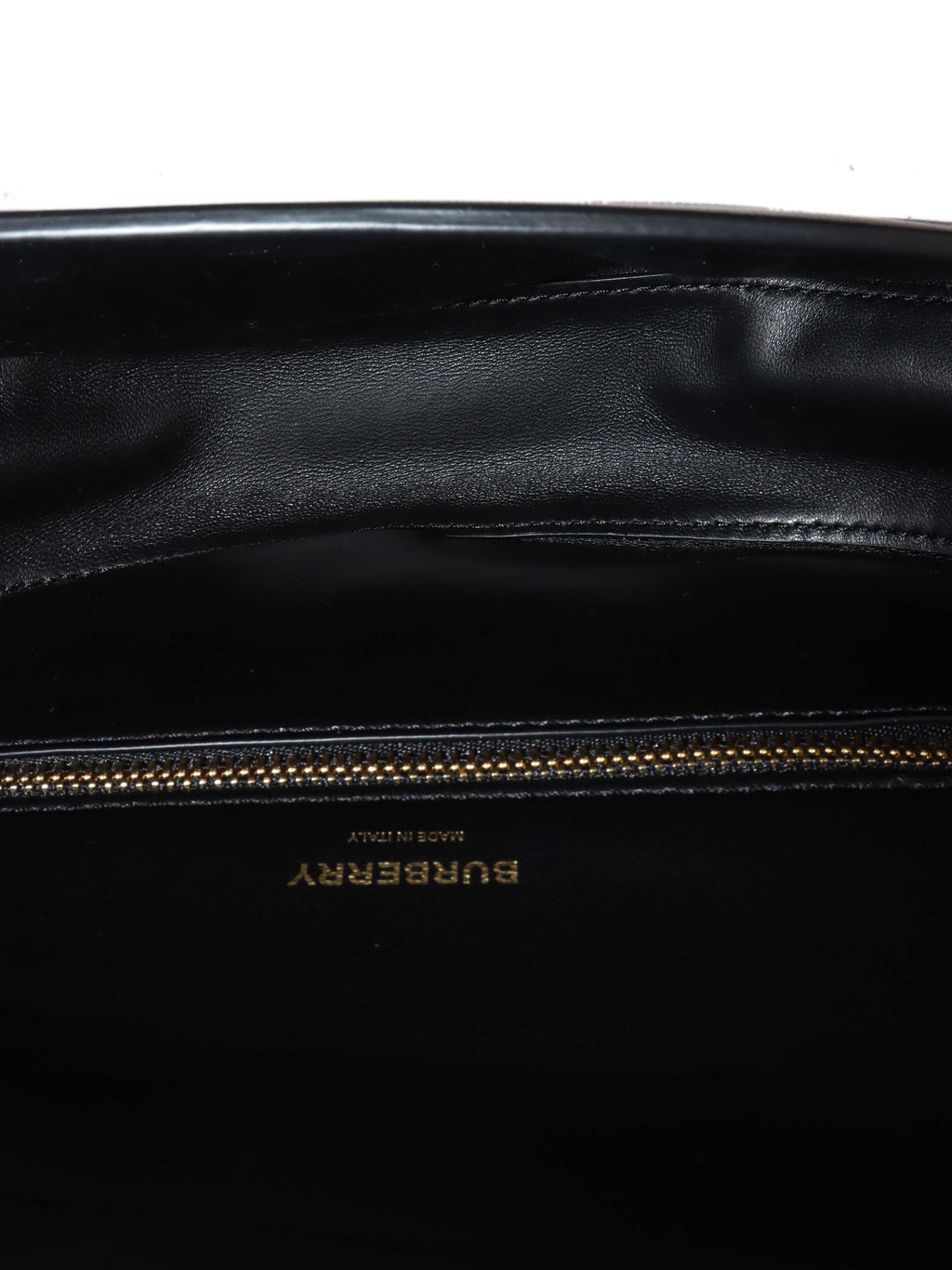 Burberry Small Black Quilted Olympia Shoulder Bag.