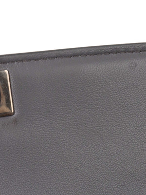 Celine Medium Classic Bag In Box Calf Grey.