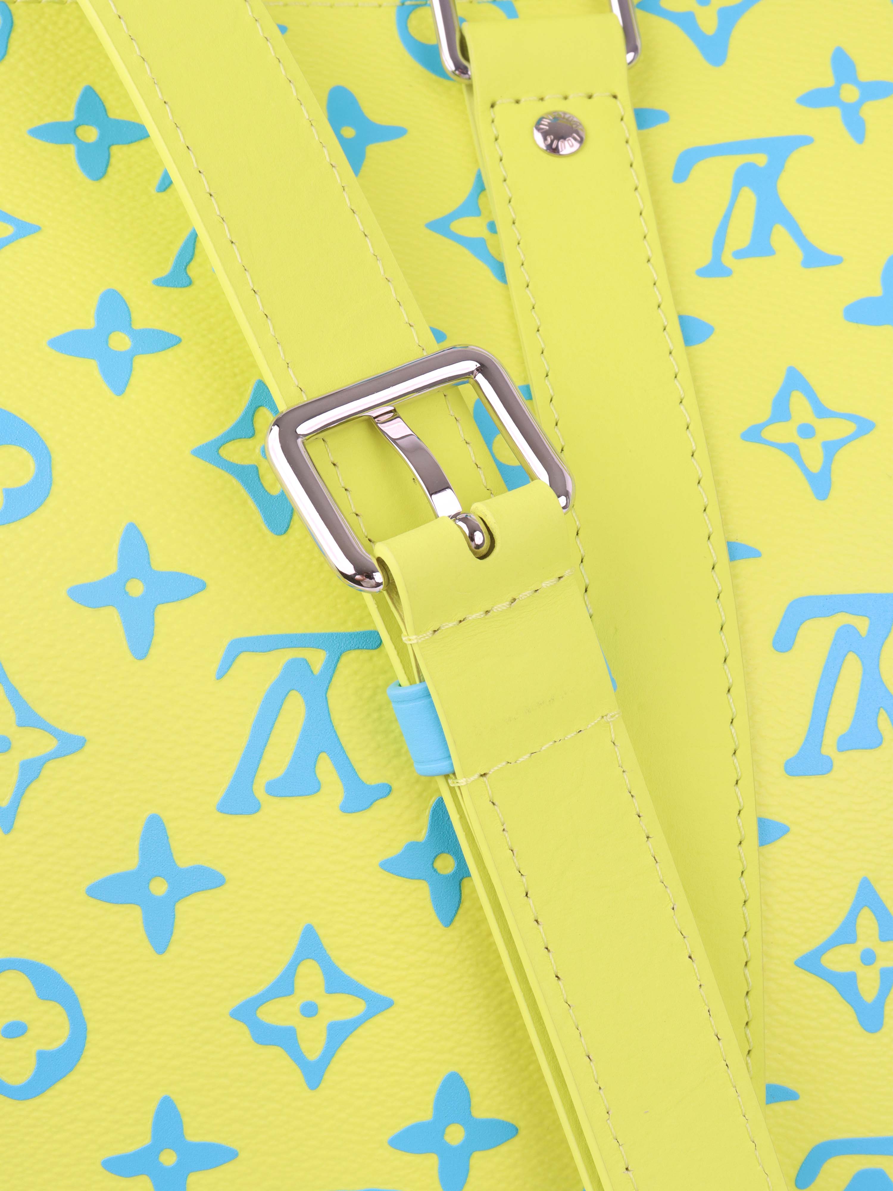 Louis Vuitton Limited Edition Monogram Neon Color Keepall 50.