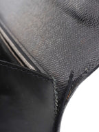 Louis Vuitton Black Vintage Monceau Messenger Bag.