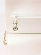 Chanel Ivory Irridecent Medium Classic Flap LGHW
