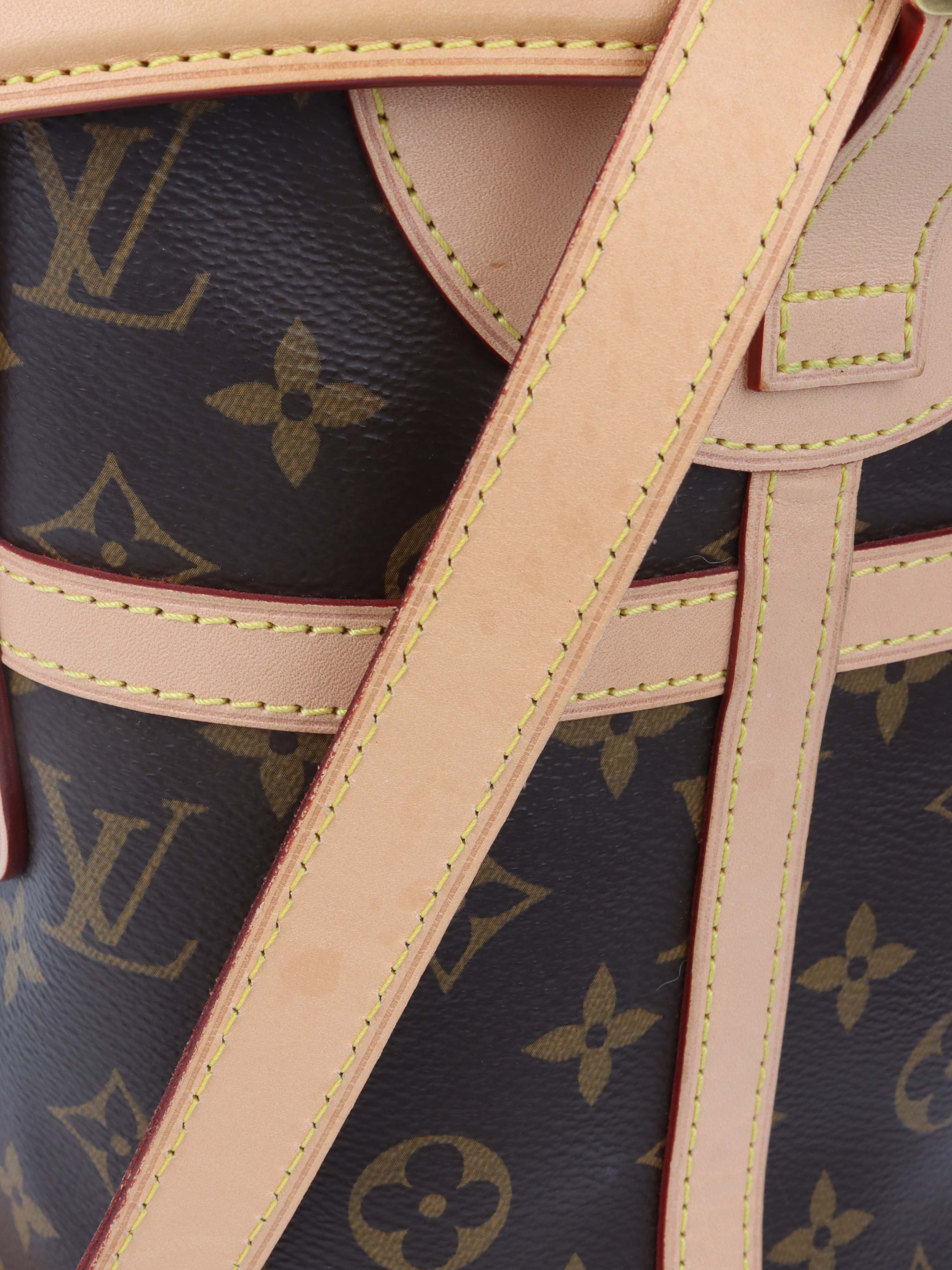 Louis Vuitton Monogram Duffle Bag.