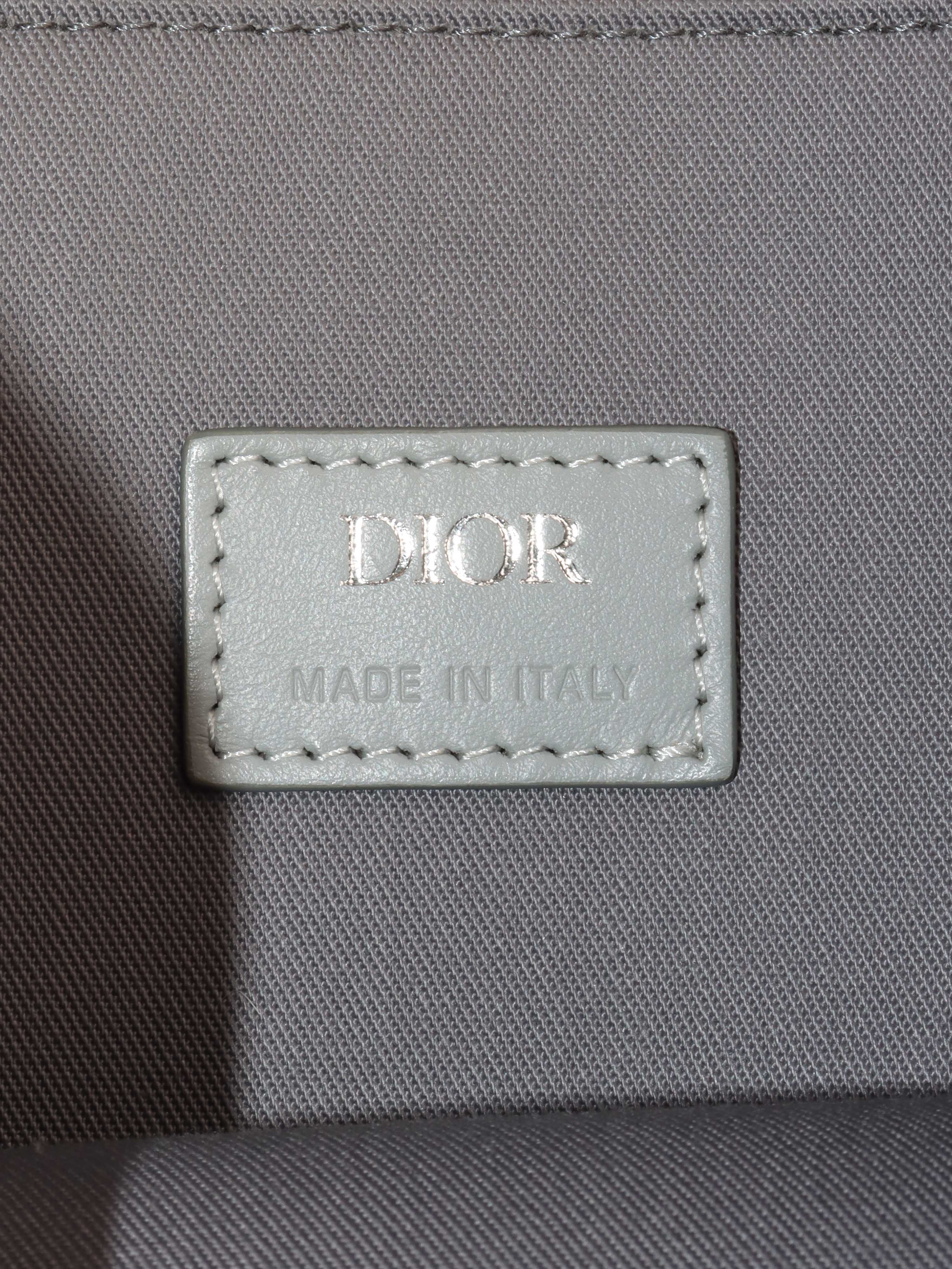 Dior Silver 'Hit The Road' Backpack.