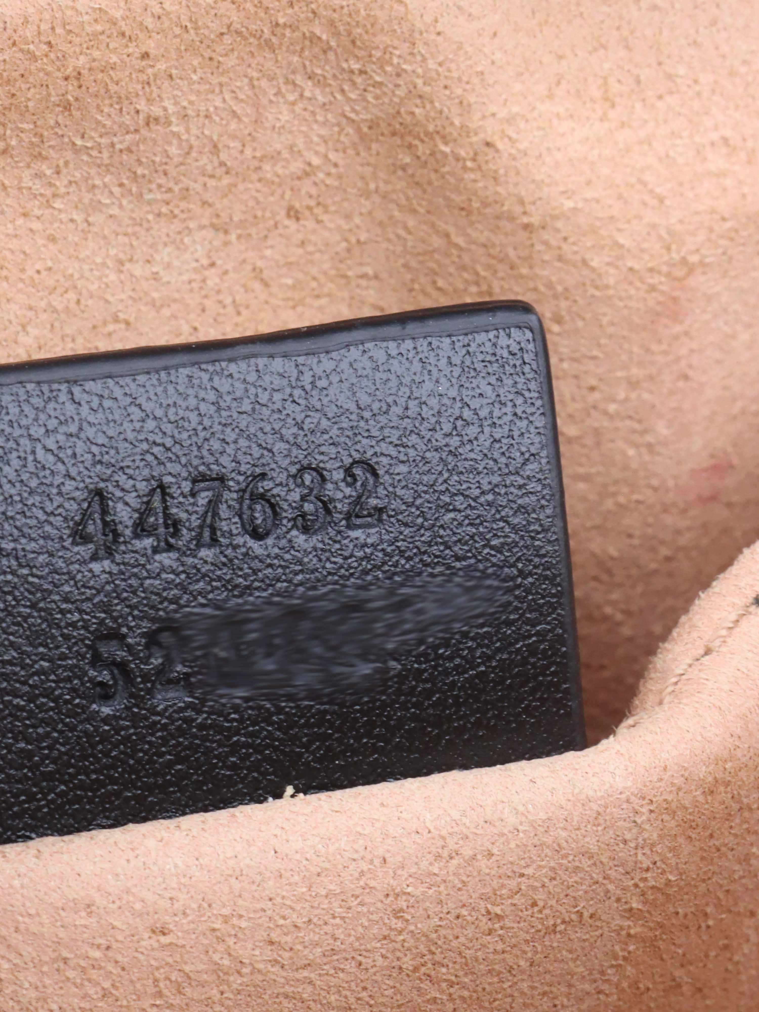 Gucci Small Black Marmont Camera Bag.