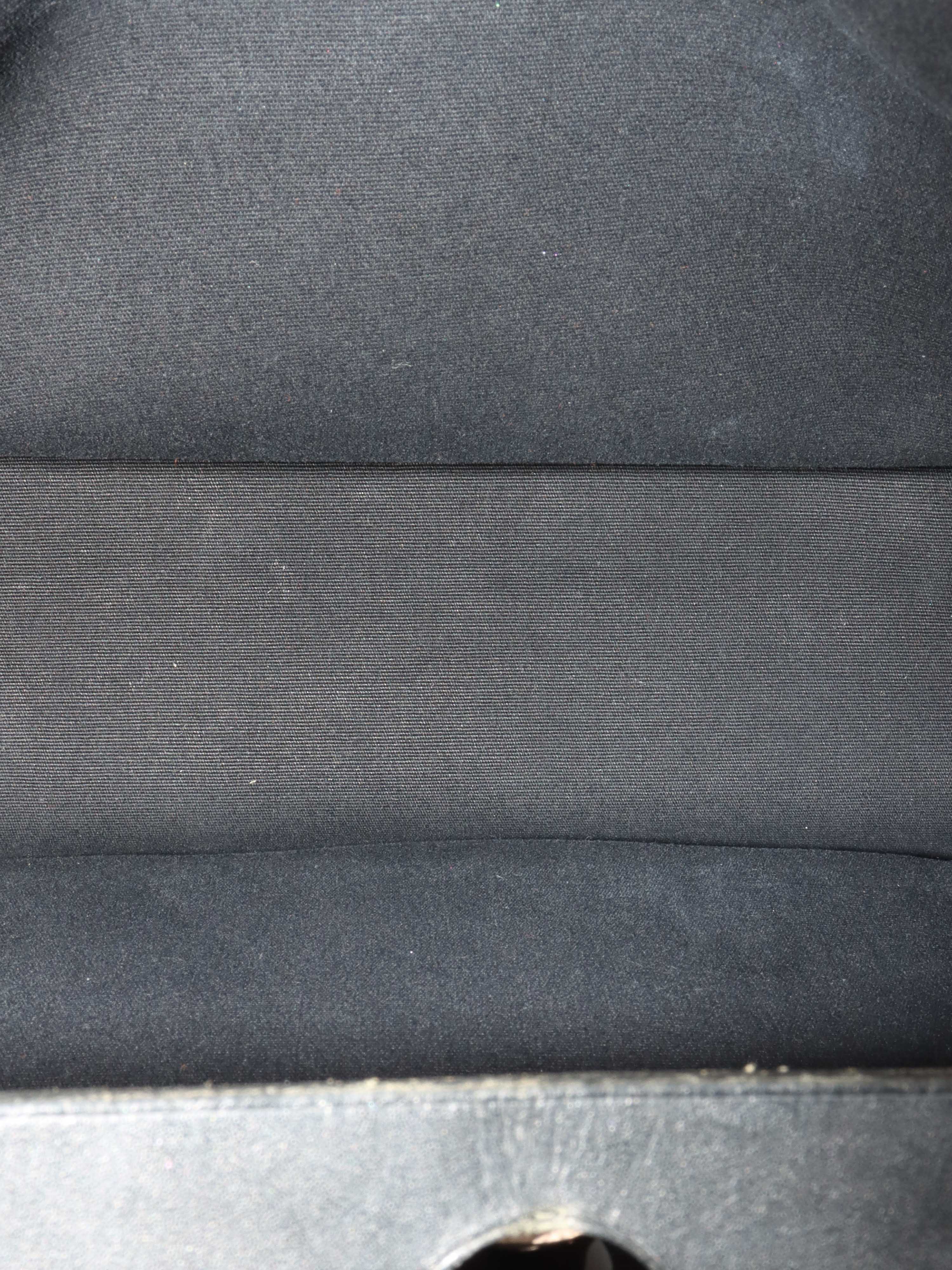 Hermes Vintage Black Herbag Stamp H 2004.