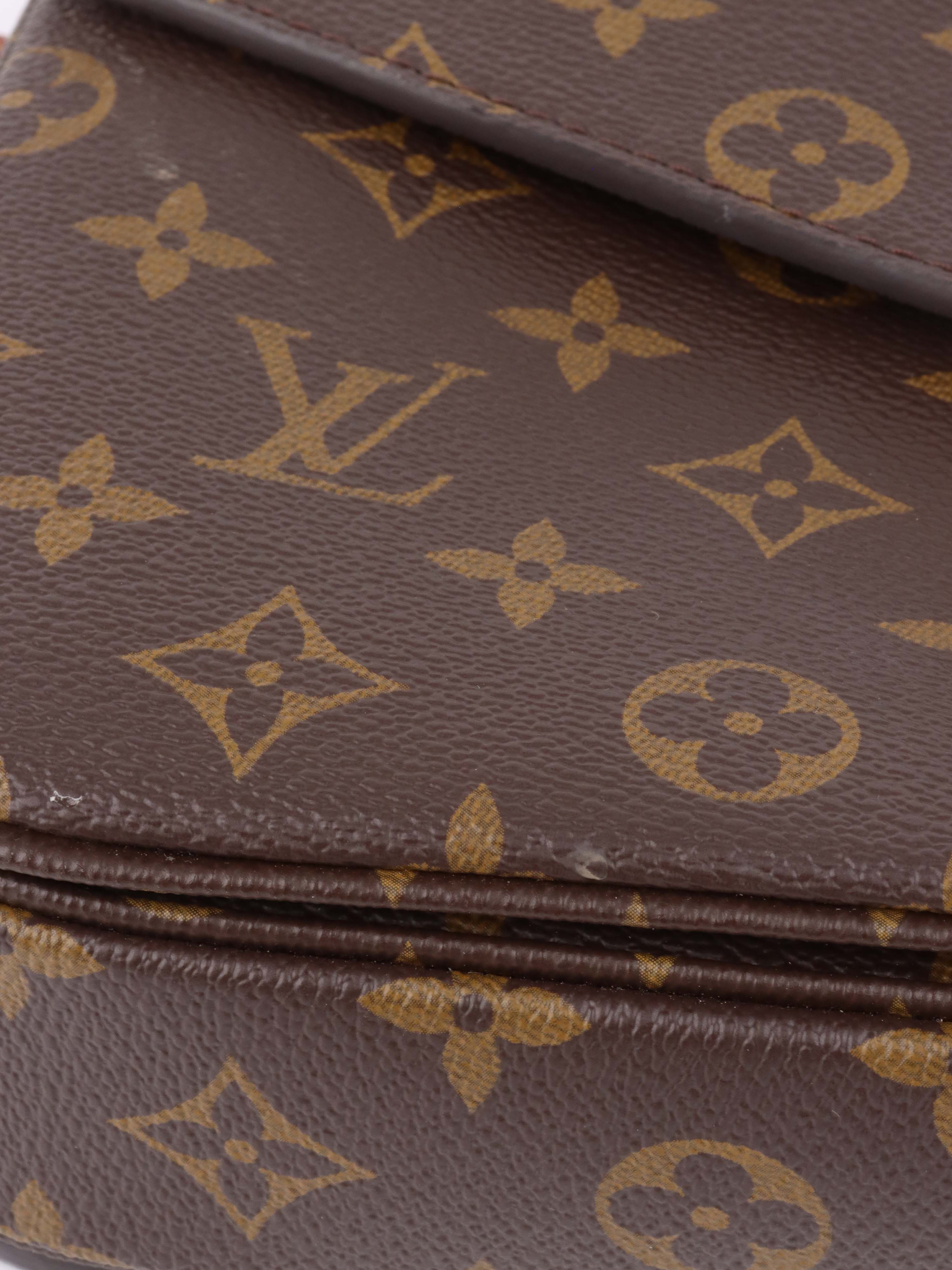 Louis Vuitton Monogram Pochette Metis Bag.