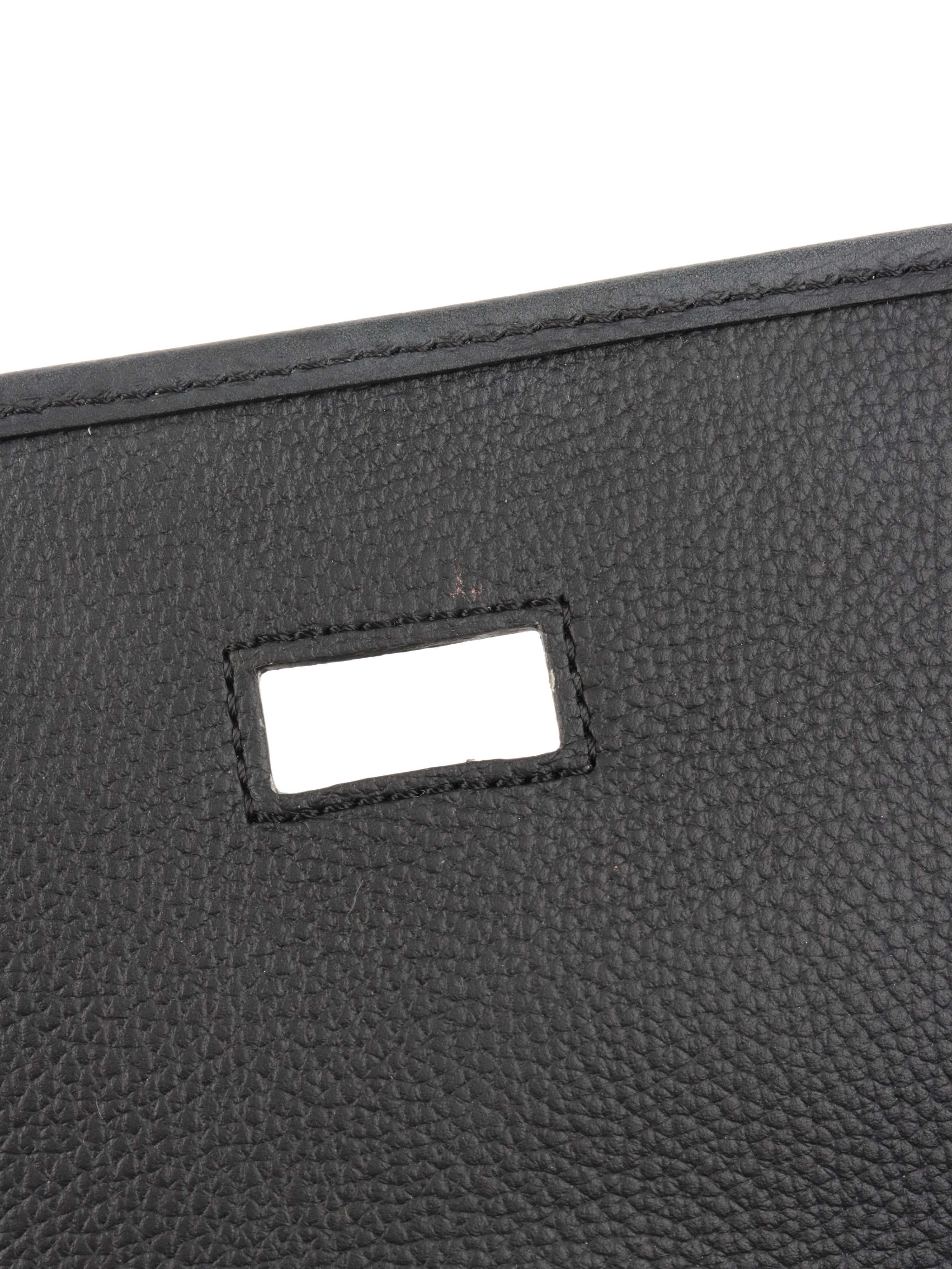 Goyard Black Belvedere MM Bag.