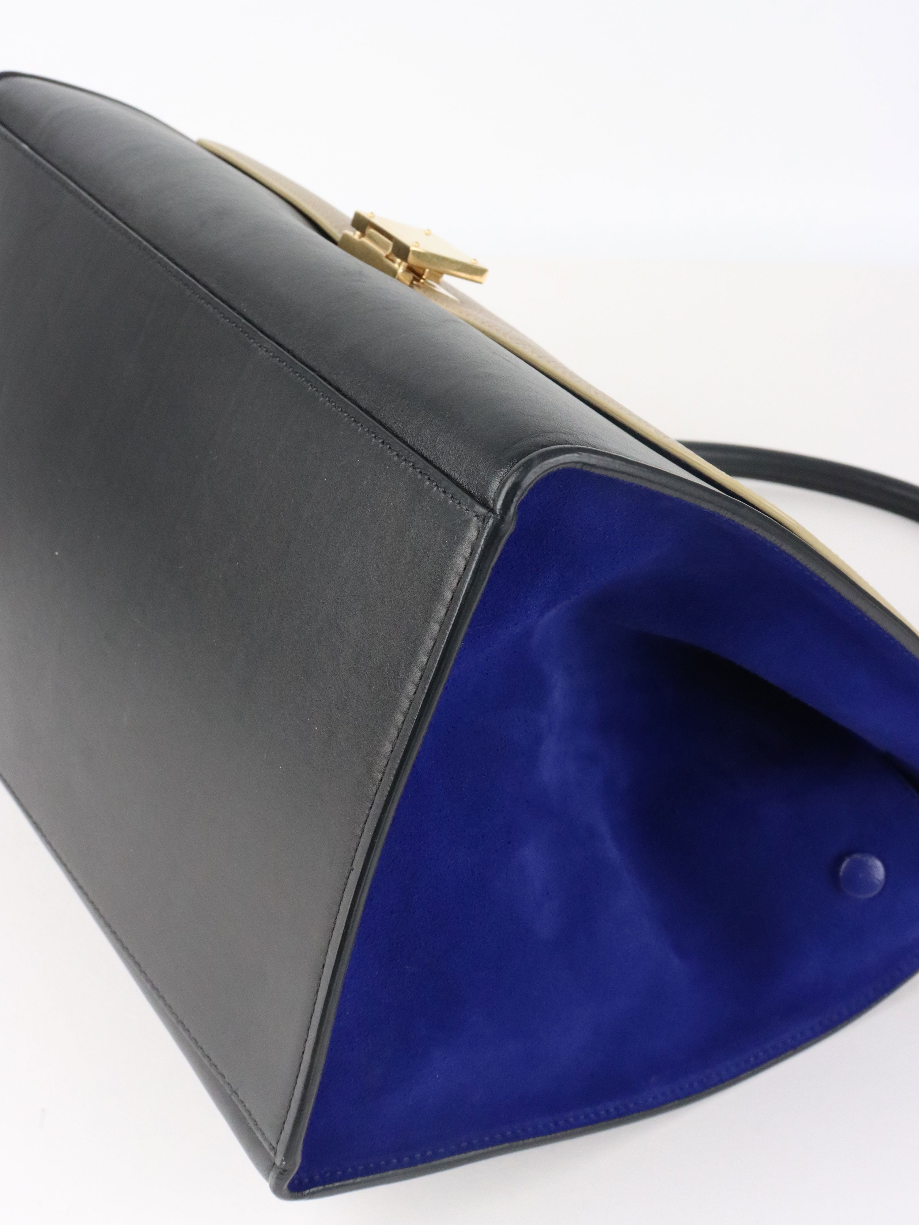 Celine Large Trapeze Bag Multicolour GHW