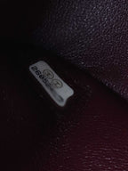 Chanel Black Medium Lambskin Classic Flap SHW.
