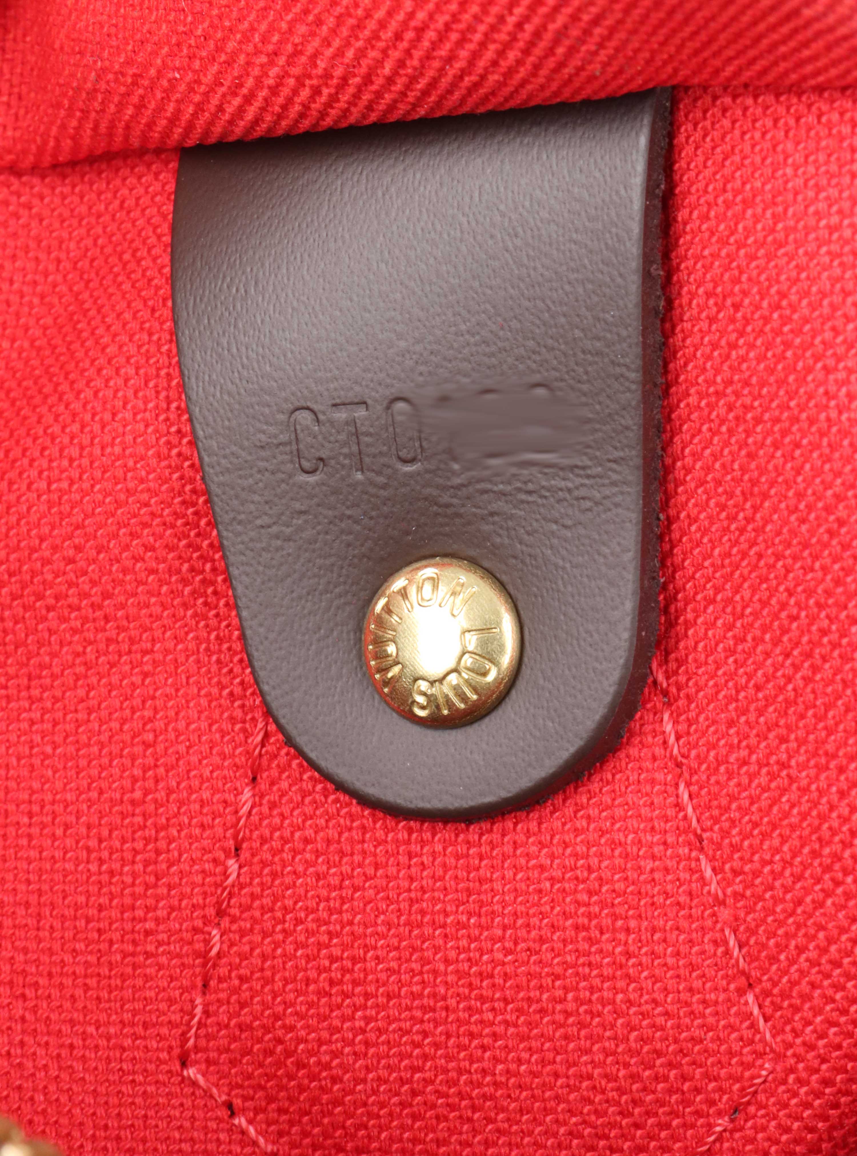 Louis Vuitton Damier Ebene Speedy 25 Bandouliere.