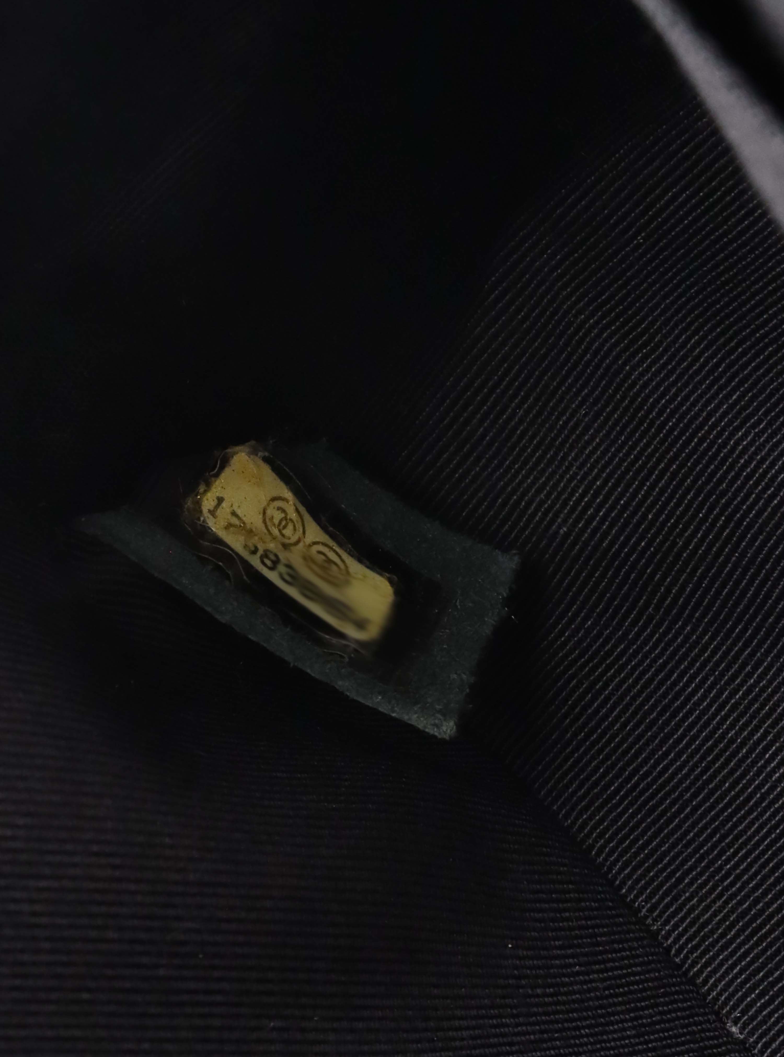 Chanel Black Medium Soft Caviar Boy Bag SHW.