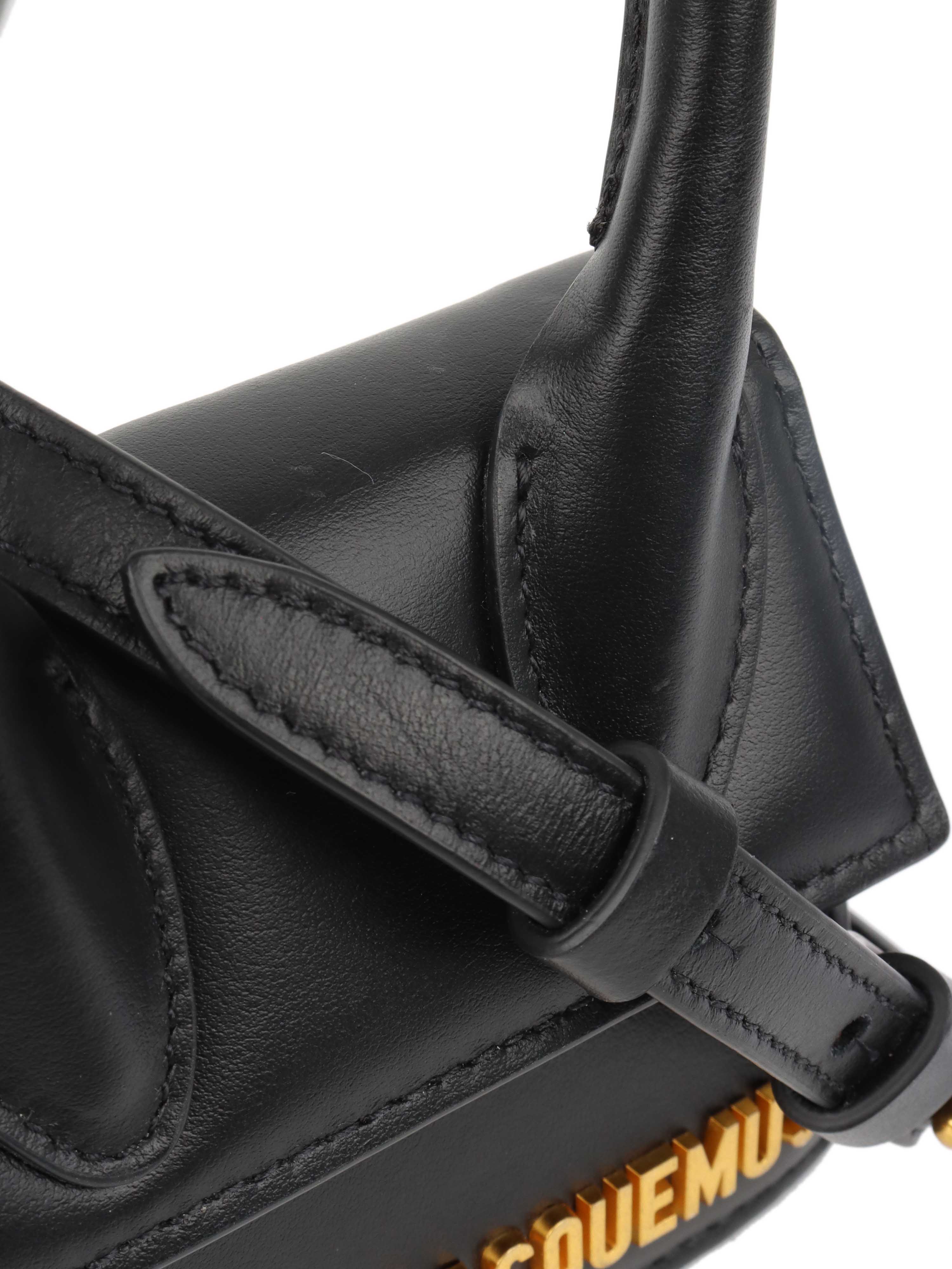 Jacquemus Black Le Chiquito Mini Bag.