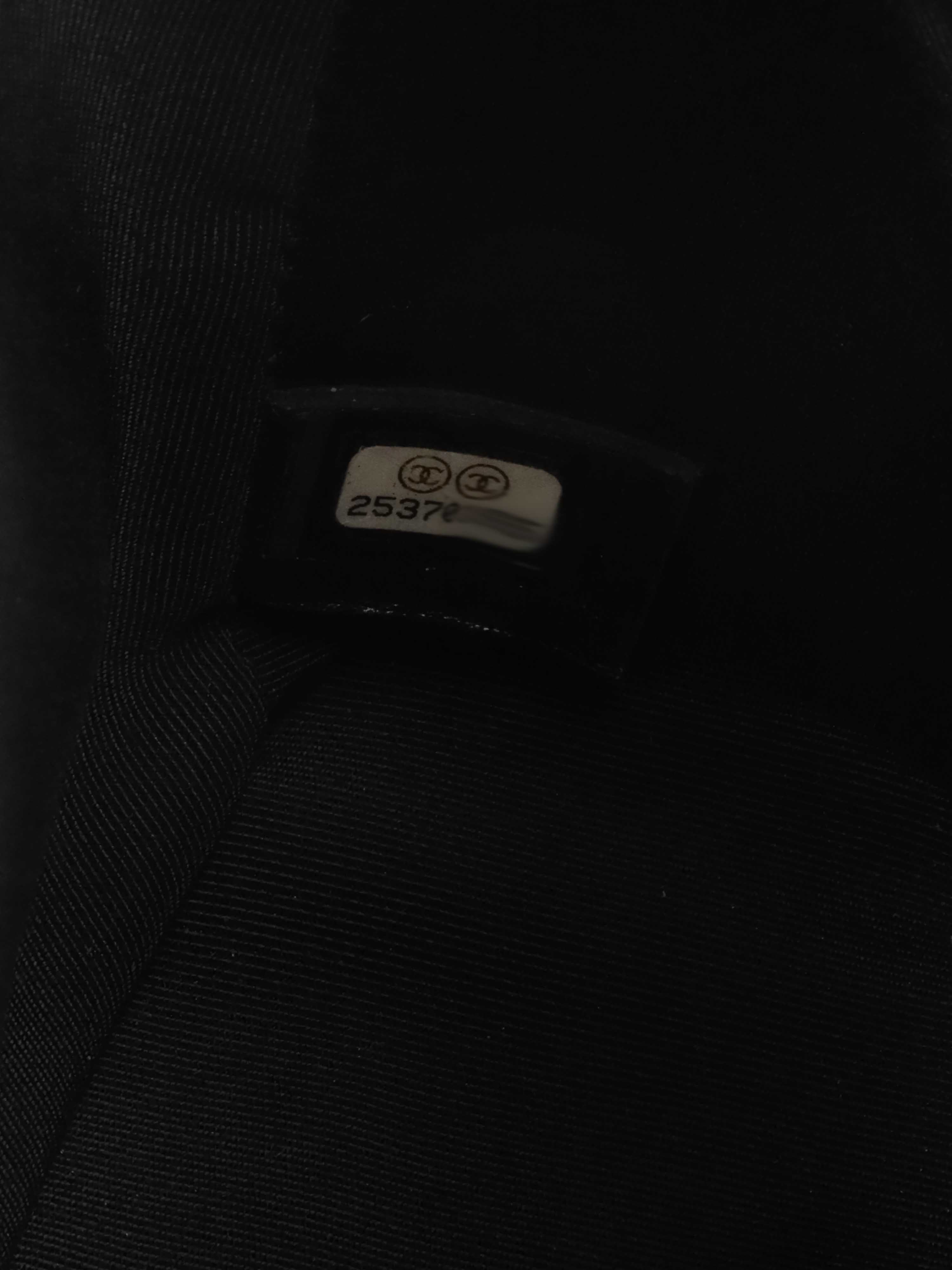 Chanel Black Chevron Chic Top Handle Flap Bag LGHW.