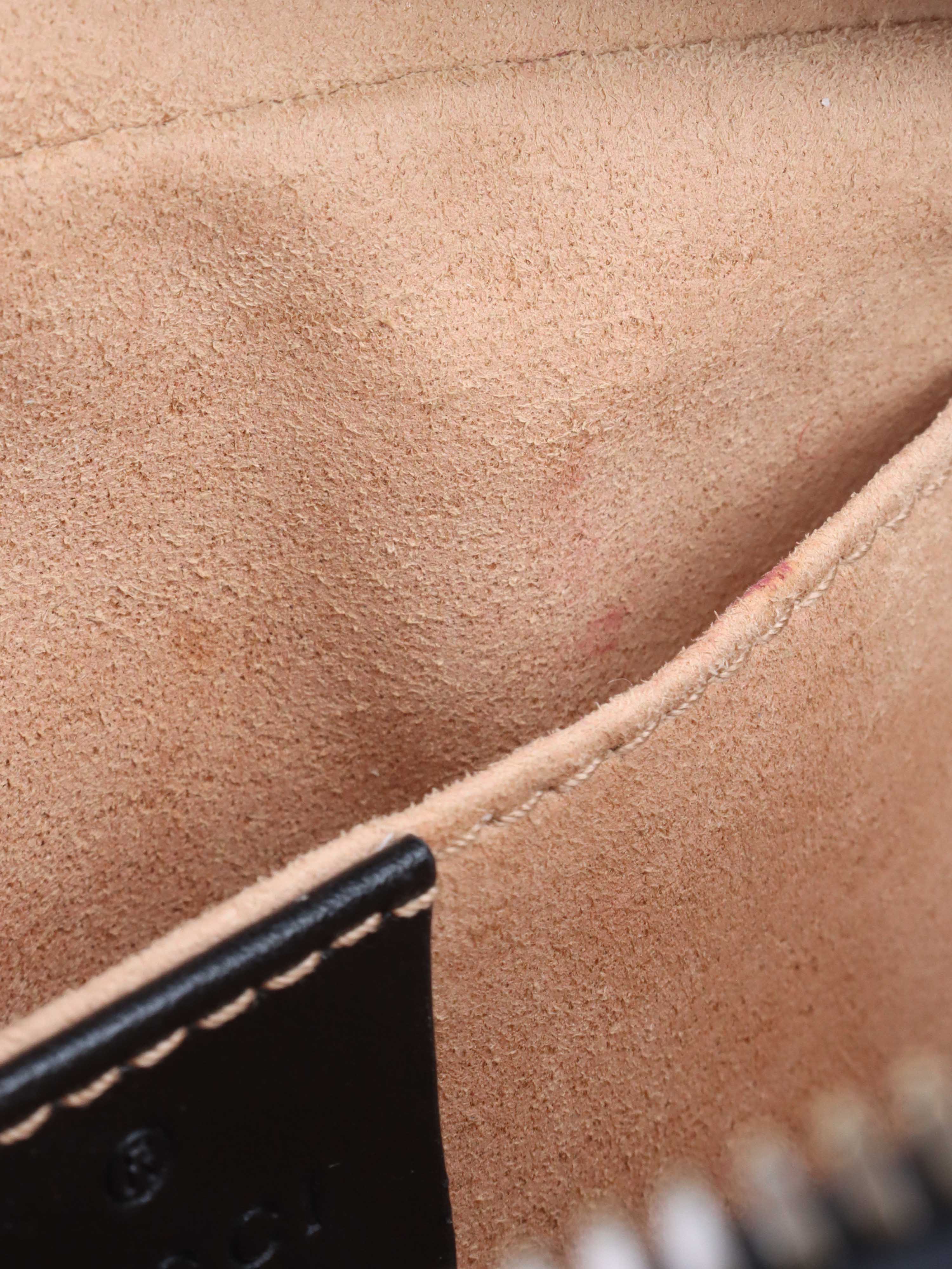 Gucci Small Black Marmont Camera Bag.