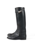 Hermes Black Jumping Boots PHW size 39