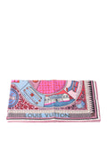 Louis Vuitton Jeu De Louis Multicolour Silk Scarf.
