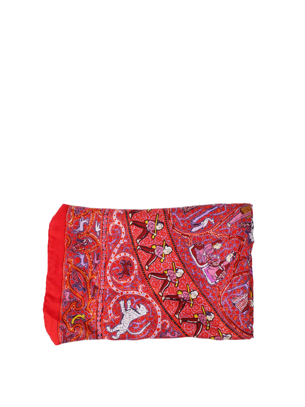 Hermes Red GM 140cm Scarf.