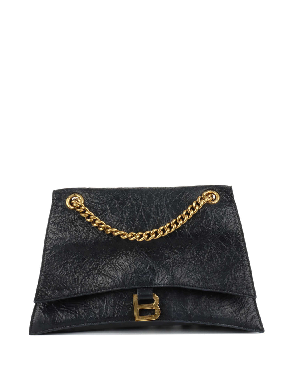 Balenciaga Medium Crush Chain Strap Shoulder Bag.