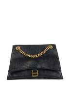 Balenciaga Medium Crush Chain Strap Shoulder Bag.