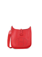 Hermes Taurillon Clemence Q5 Rouge Casaque Evelyne 29 Stamp Square J