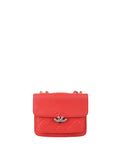 Chanel Red Quilted Two-tone CC Flap Bag.