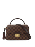 Louis vuitton Damier Ebene Croisette Bag.