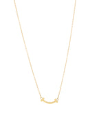 Tiffany & Co Mini Smile Pendant Yellow Gold
