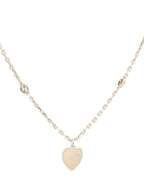 Gucci Silver Heart Necklace.
