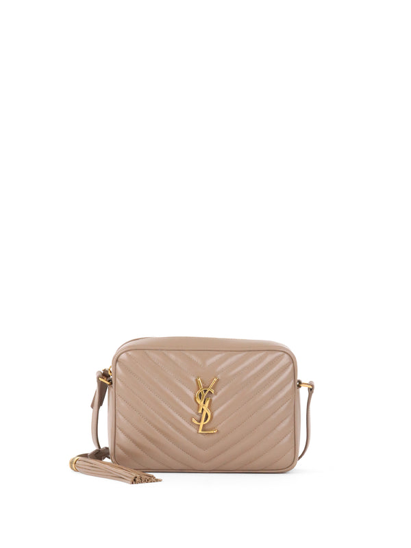 Saint Laurent Dark Beige Lou Camera Bag