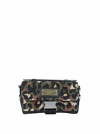 Dolce and Gabbana Leopard Jacquard Crossbody Bag.