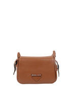 Prada Cognac Luxe Shoulder Bag.