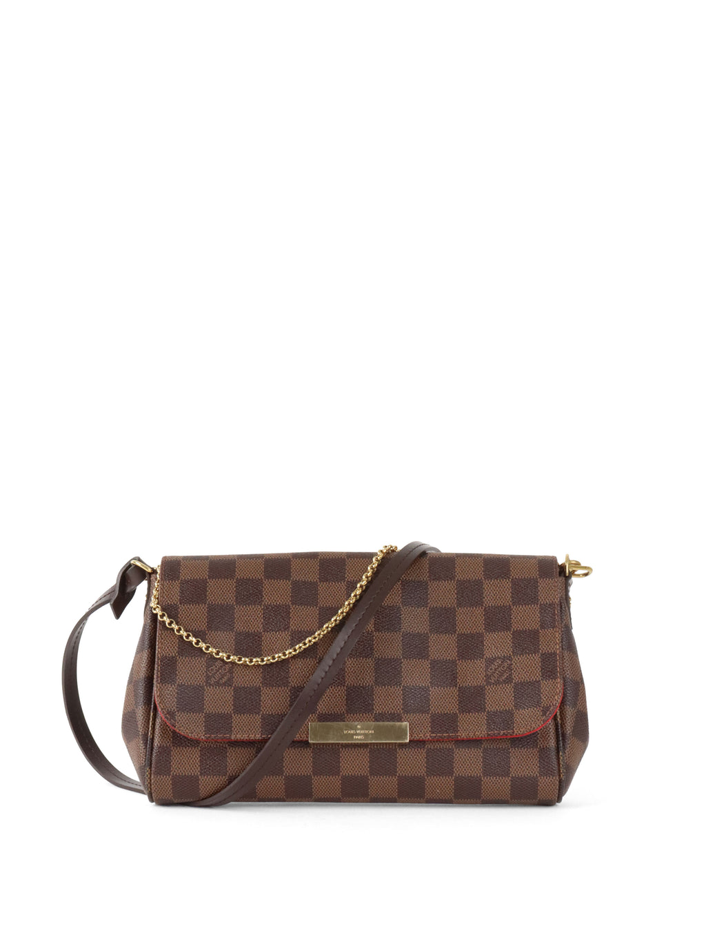Louis Vuitton Damier Ebene Favoriite MM Bag.