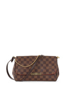 Louis Vuitton Damier Ebene Favoriite MM Bag.
