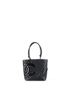 Chanel Black Cambon Ligne Tote Bag
