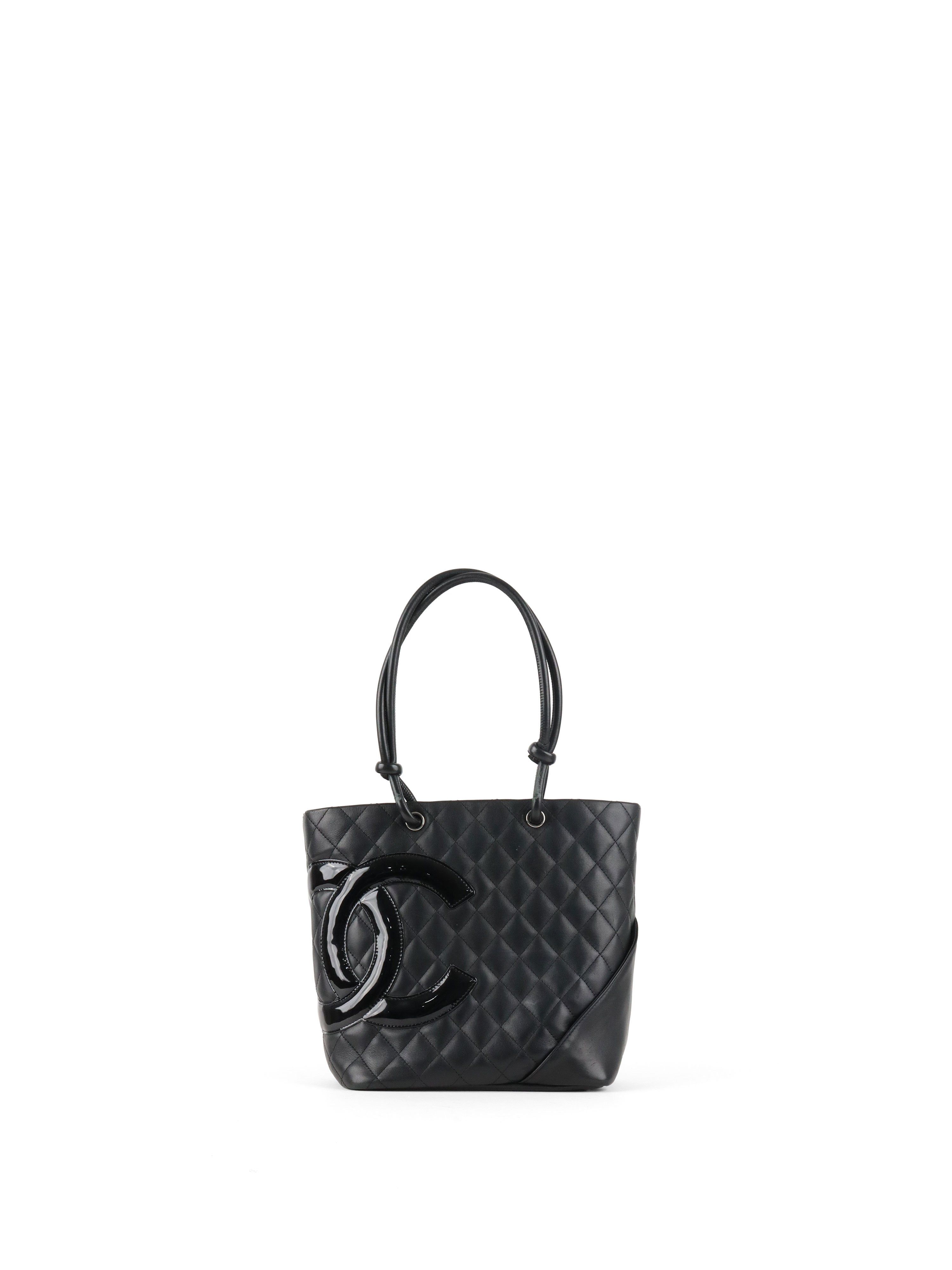 Chanel Black Cambon Ligne Tote Bag