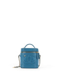 Chanel Blue CC Mania Vanity Case