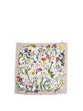 Gucci Multicolour Floral Silk Scarf.
