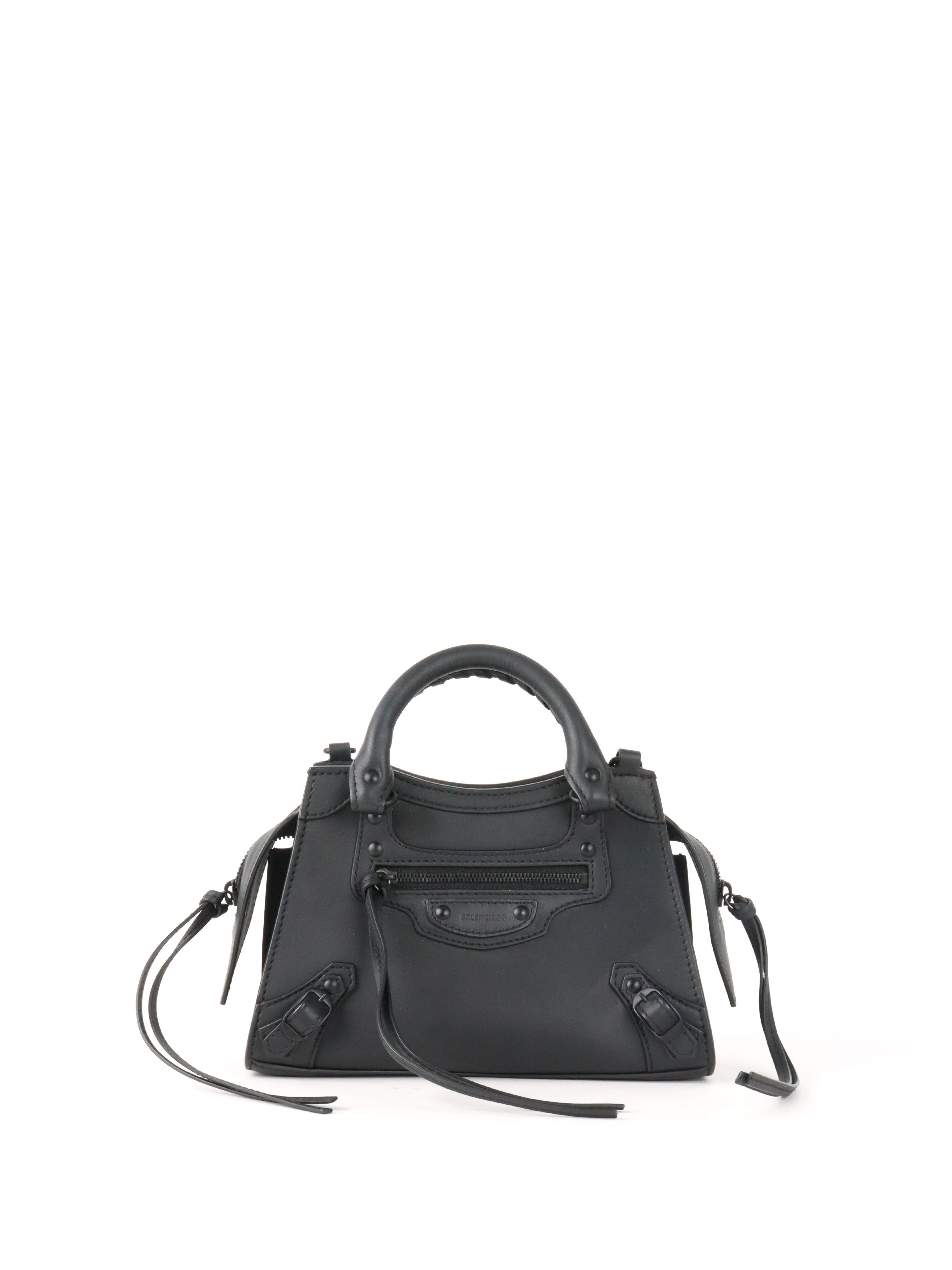 Balenciaga Black Neo Classic Mini City Bag.