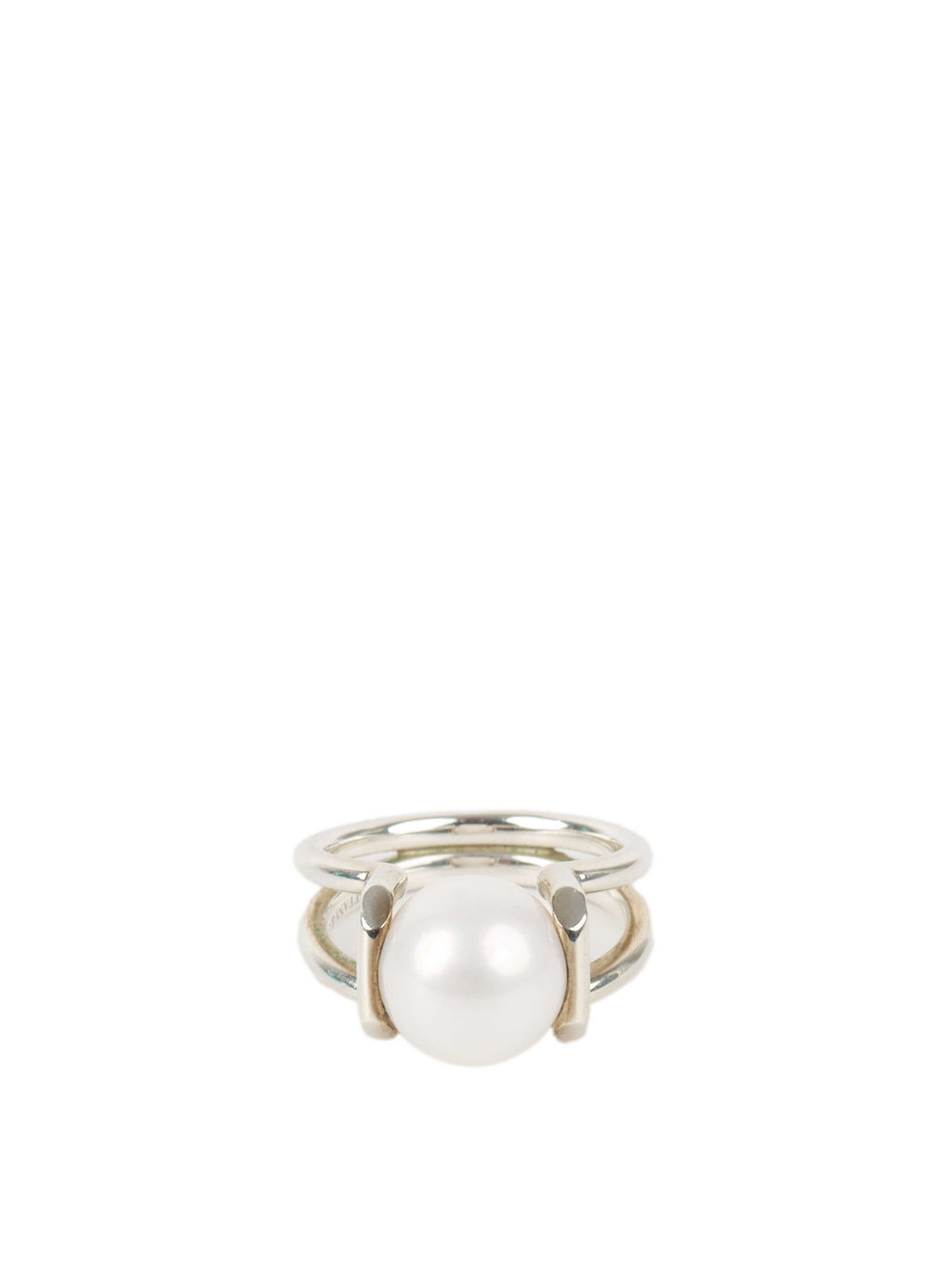 Tiffany & Co. HardWear Fresh Water Pearl Ring.