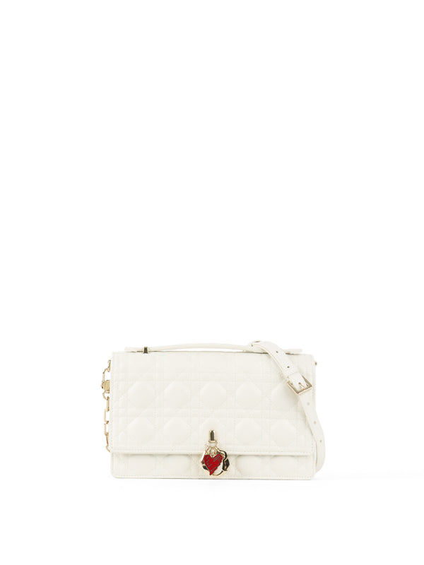 Dior Latte Dioramour My Dior Top Handle Bag